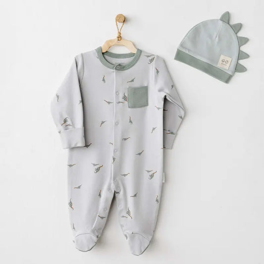 Combinaison Andywawa AC26003 Mummy S Snuggle Saurus Verte - Image 1