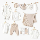 Andywawa Coffret naissance Bébé Garçon Accouchement à l'hôpital Beige - Image 1