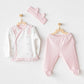 Andywawa Ensemble 3 pièces body bébé fille AC25647 - Image 2