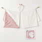 Andywawa Ensemble de serviettes pour bébé fille 3 pièces Rose - Image 2