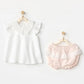 Andywawa Ensemble pour bébé  fille Blanc et Rose Ac24589 - Image 2