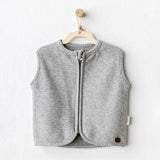 Andywawa Gilet bébé basique gris - Image 1