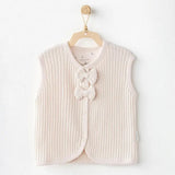 Andywawa Gilet d'hiver  pour bébé fille blanc - Image 1