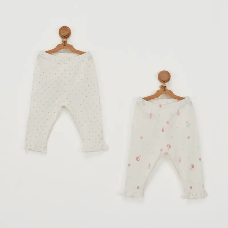 Andywawa Mermaid Lot de 2 pantalons pour bébé AC22617 - Image 1