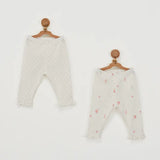 Andywawa Mermaid Lot de 2 pantalons pour bébé AC22617 - Image 1