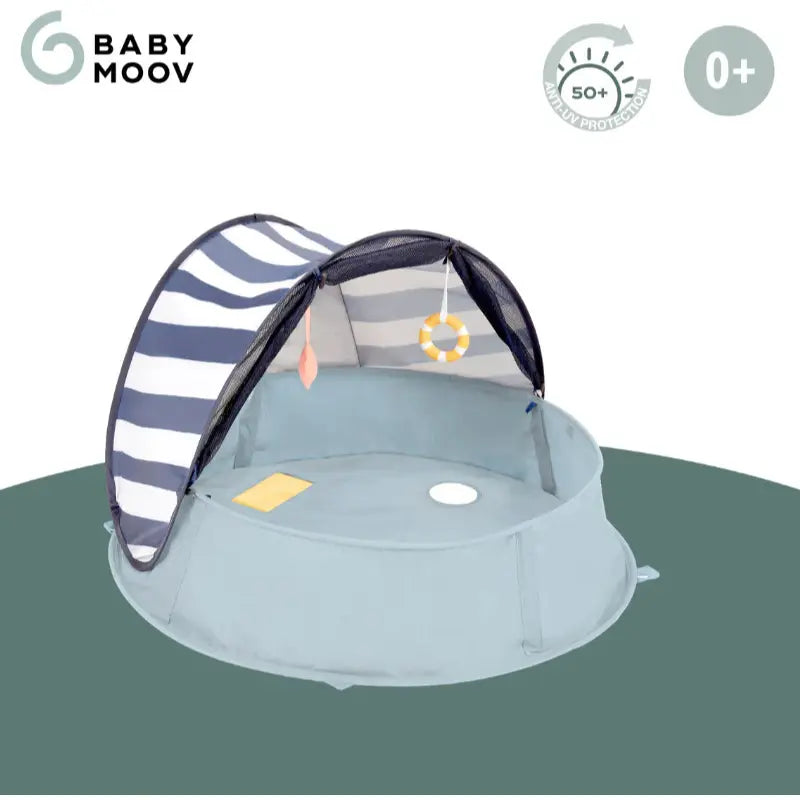 Aquani Aire de Jeux et Piscine Anti-UV FPS 50+ Marinière - BABYMOOV - Image 2