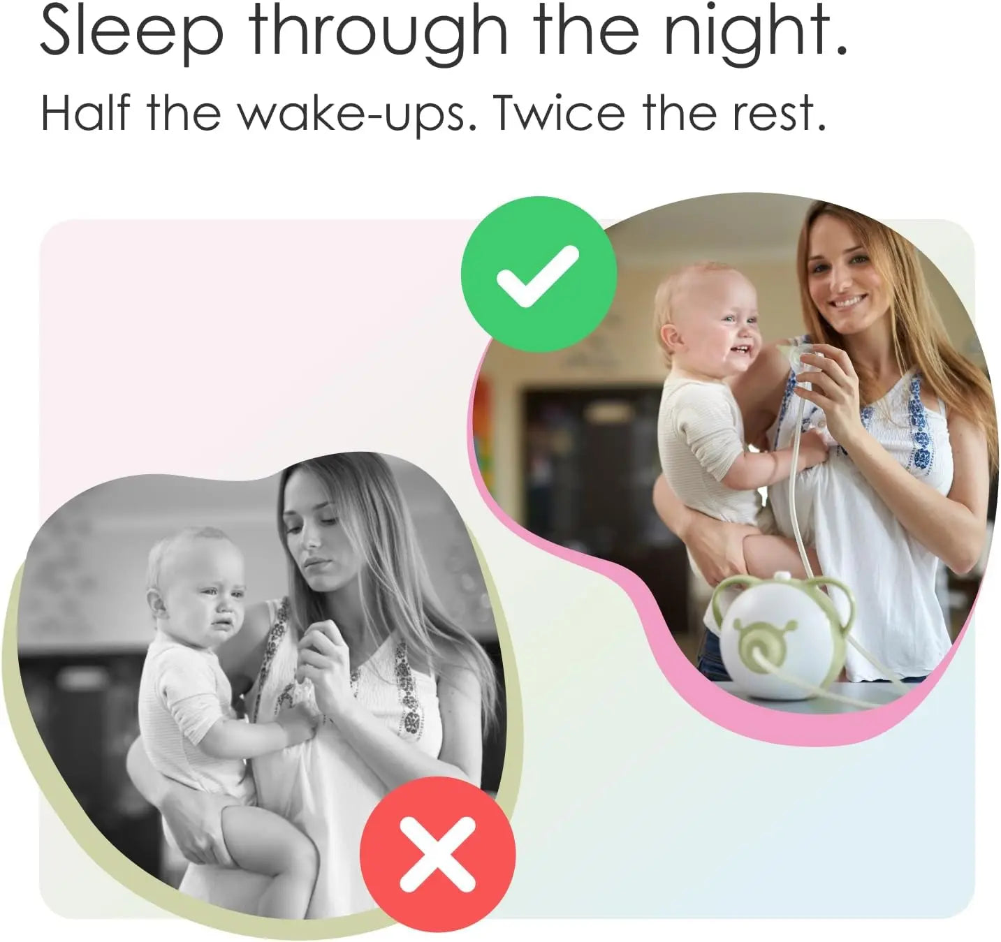 Aspirateur nasal Nosiboo Pro - Nettoyeur nasal pour bébés Rose - Image 5