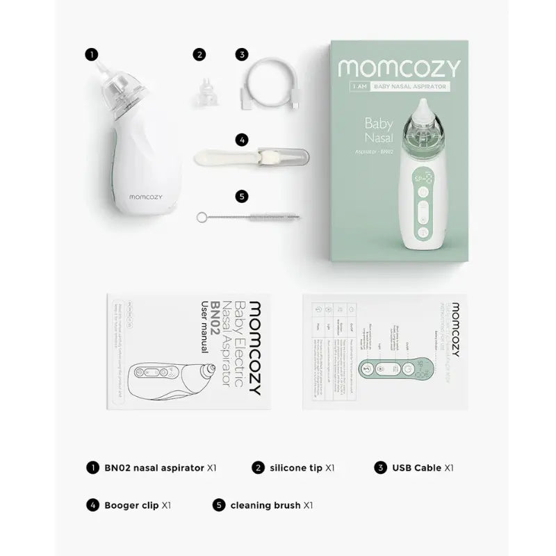 Aspirateur nasal pour bébé Momcozy - Image 8