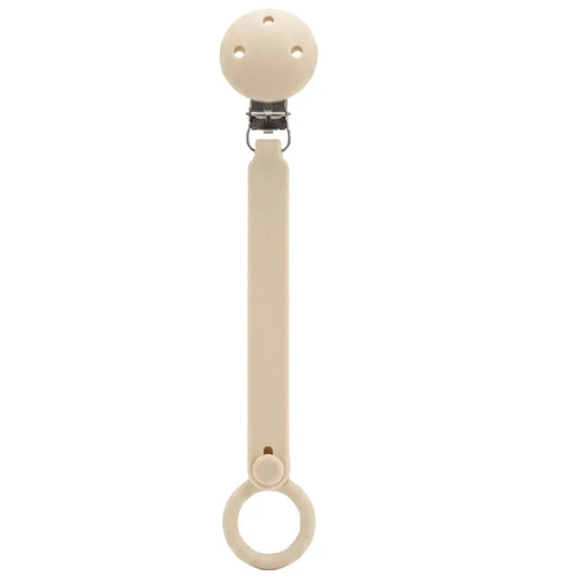 Attache-tétine en silicone Beige - Image 1