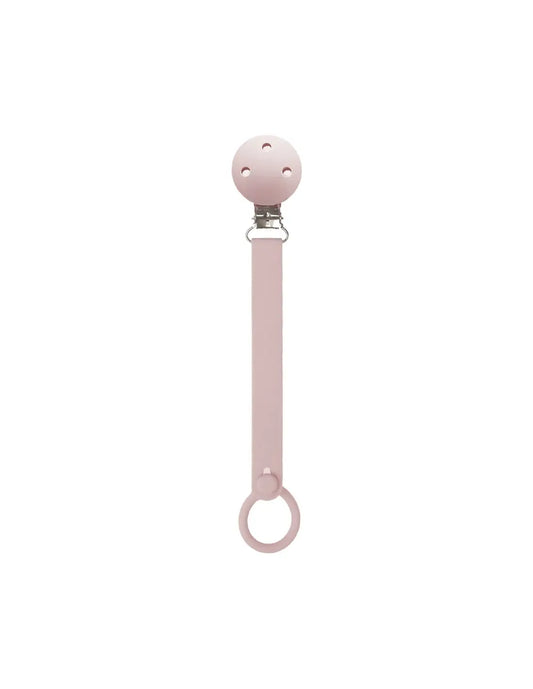 Attache-tétine en silicone Rose - Image 1