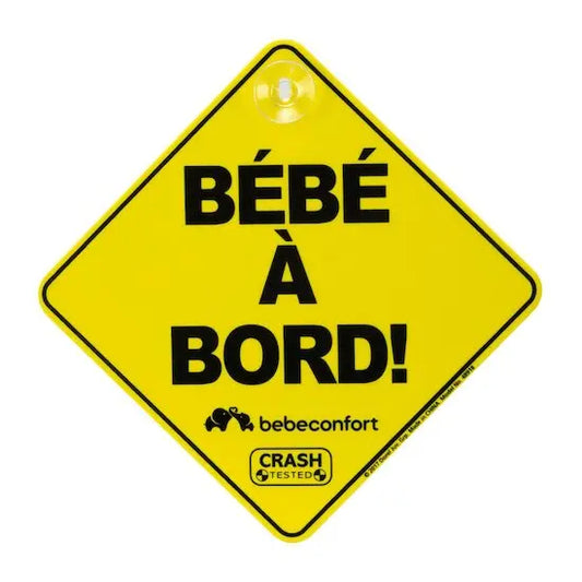 Autocollant plastifié BÉBÉ À BORD - Bébé Confort - Image 1