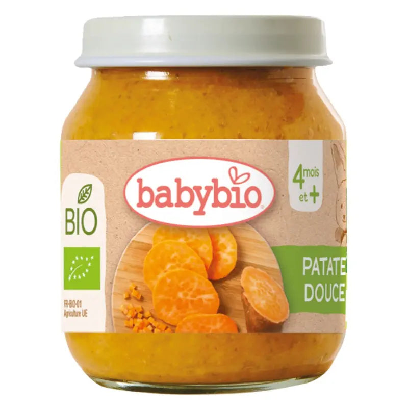 Babybio Lunch Menu Sweet Potato Puree 130 g - Image 1
