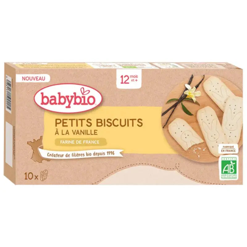 Babybio Petits Biscuits à la Vanille 12 mois+ - Image 1