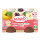 Babybio Pomme de Nouvelle-Aquitaine Pruneau d'Agen Petits pots 2x130g - Image 1