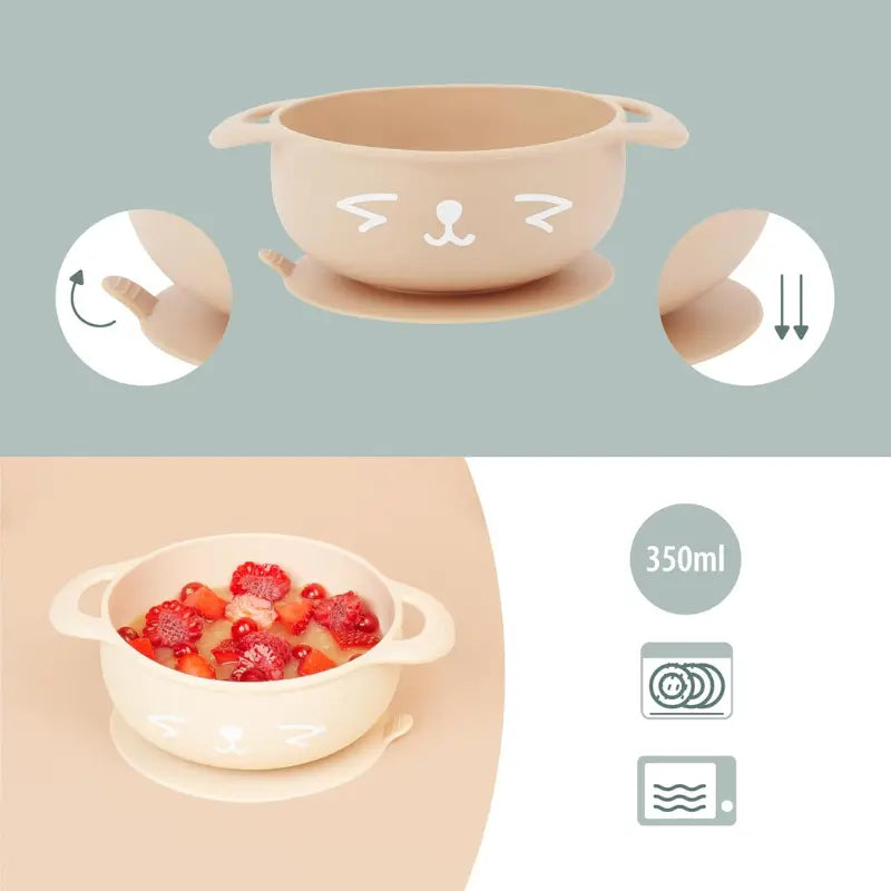 Babymoov Coffret Repas Bébé FIRST'ISY Renard - Beige - Image 5
