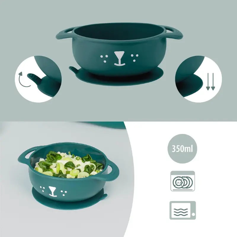 Babymoov Coffret Repas Bébé FIRST'ISY Renard - Bleu - Image 5