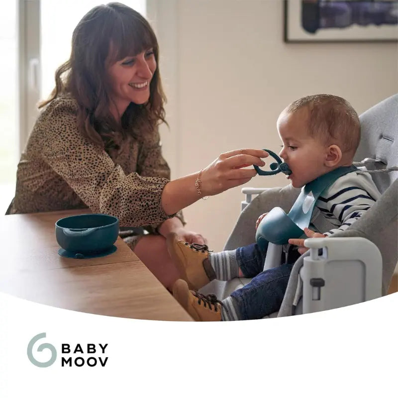Babymoov Coffret Repas Bébé FIRST'ISY Renard - Bleu - Image 7