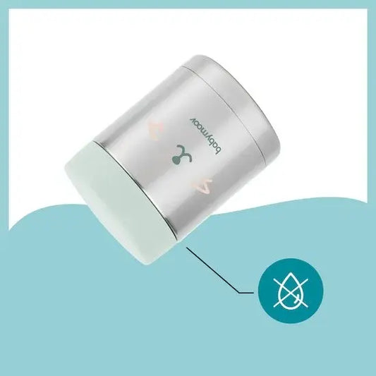 Babymoov Contenant Inox Eat'Isy Gris/Bleu - Image 3