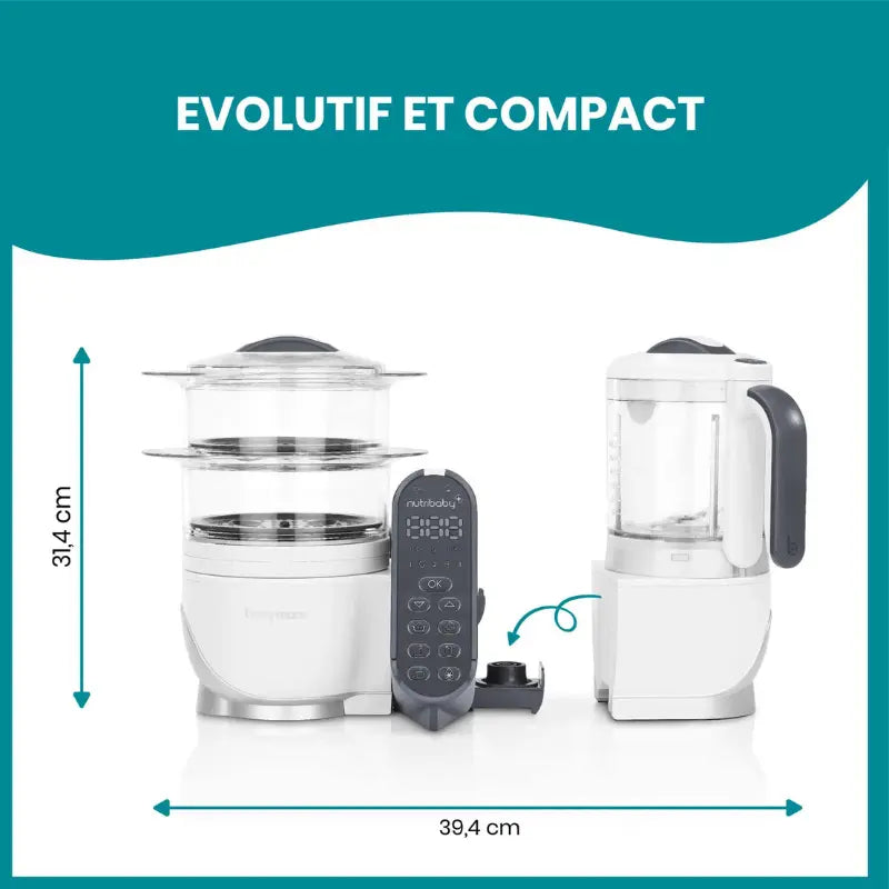 Babymoov Nutribaby (+) Loft Blanc - Image 4