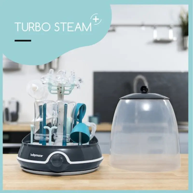 Babymoov Stérilisateur Turbo Vapeur Plus Bleu - Image 3
