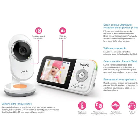 BABYPHONE VIDÉO CLEAR PLUS– VTECH - Image 3