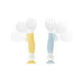 Badabulle Couverts d'apprentissage flexibles Multicolore - Image 1