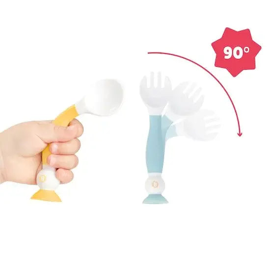 Badabulle Couverts d'apprentissage flexibles Multicolore - Image 6