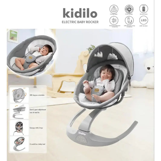 Balançoire Électrique pour Bébé Kidilo - Image 1