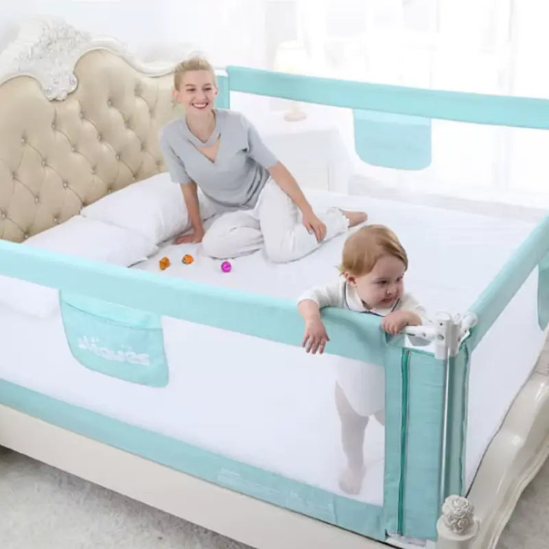 Barrière de lit pour la sécurité de bébé Rose 1.2M - Image 3