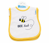 Bavoir Bébé Doux et Confortable Buude Jaune - Image 1