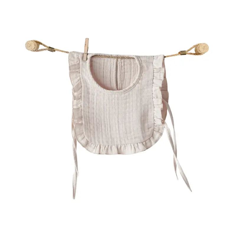 Bavoir bébé en mousseline Andywawa AC25865 Beige - Image 1