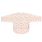 Bavoir manches longues EVA avec ramasse-miettes Arty Pink Pattern - Image 2