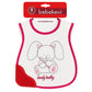 Bavoir tissu imperméable avec coin de dentition – Bebekevi