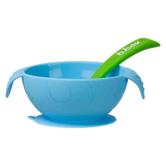 b.box Bol avec Cuillère en Silicone – Ocean - Image 1