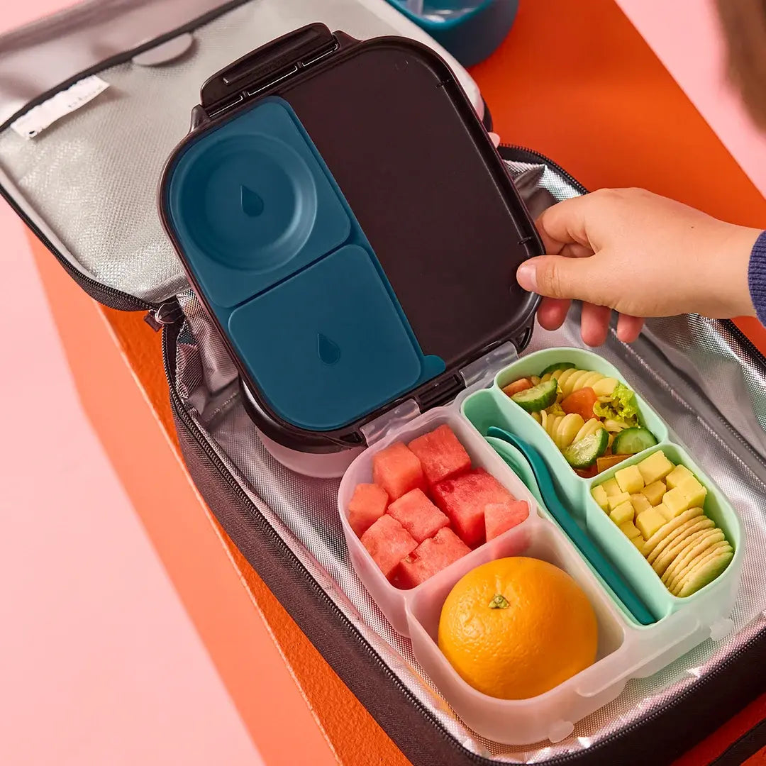 b.box Mini Lunchbox Silicone Bento Tray Insert - Forest - Image 2
