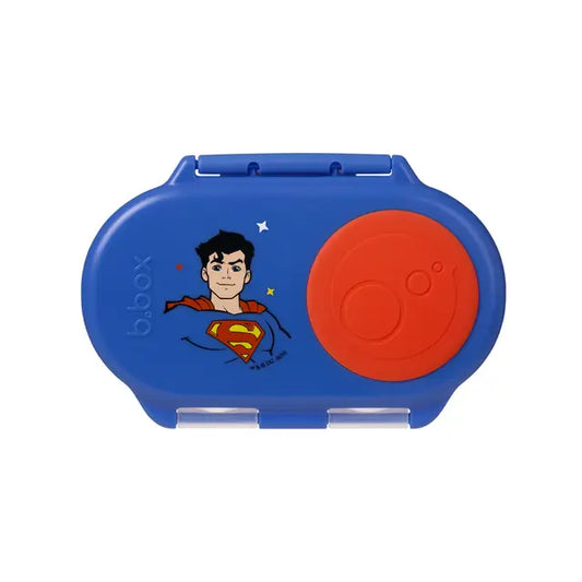 B.box Snackbox Superman – Boîte à Goûter Compartimentée pour Enfant - Image 1