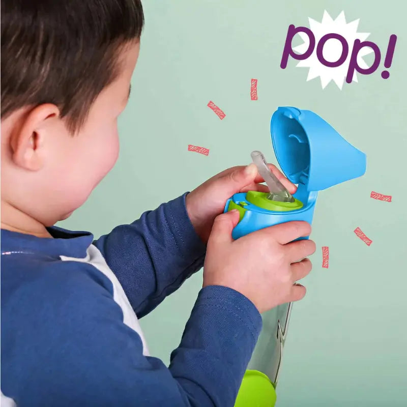 BBox Tritan Gourde à paille 450ml – Blue Slate - Image 3