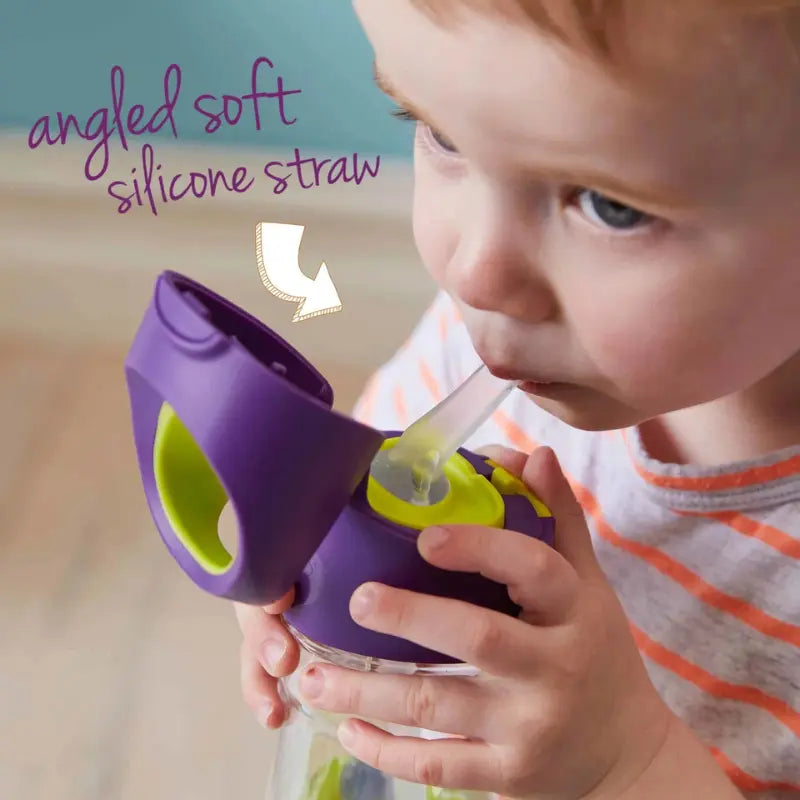 BBox Tritan Gourde à paille 450ml – Blue Slate - Image 4