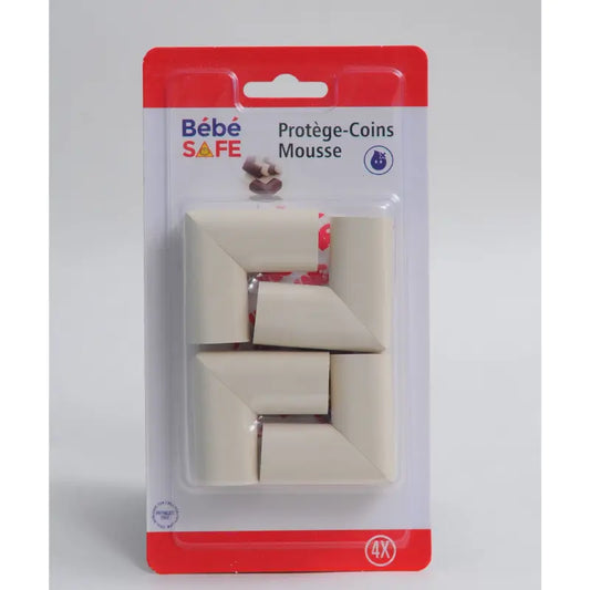 Bebe Safe Protège Coins Mousse - 4pcs - Image 1