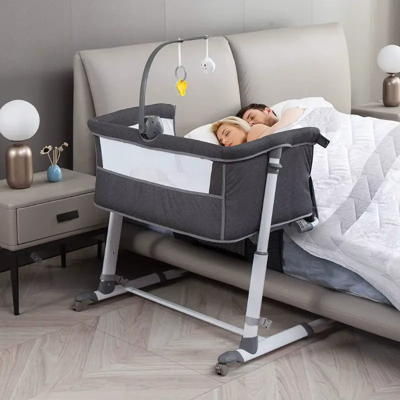 Berceau Bébé Moderne Multifonctionnel - Image 4