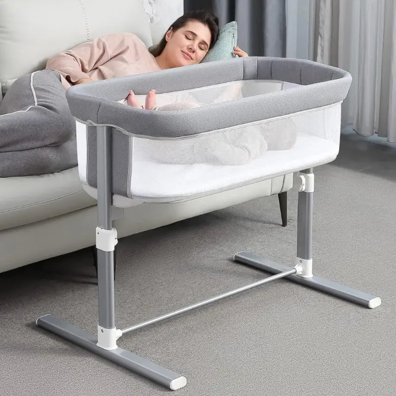 Berceau Bébé Multifonctionnel et Réglable en Hauteur - Image 2