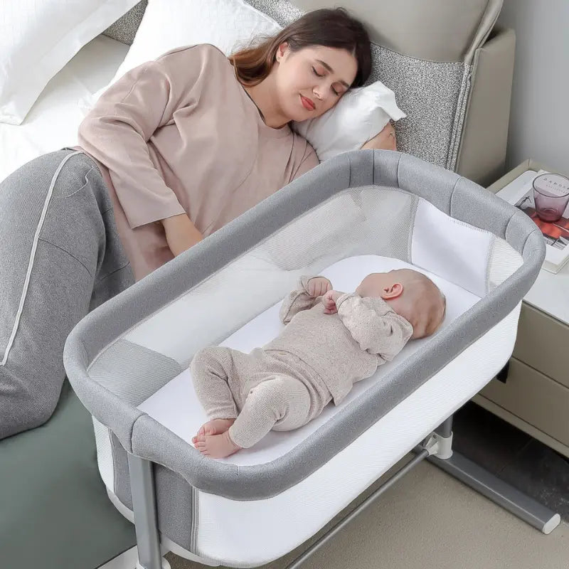 Berceau Bébé Multifonctionnel et Réglable en Hauteur - Image 5