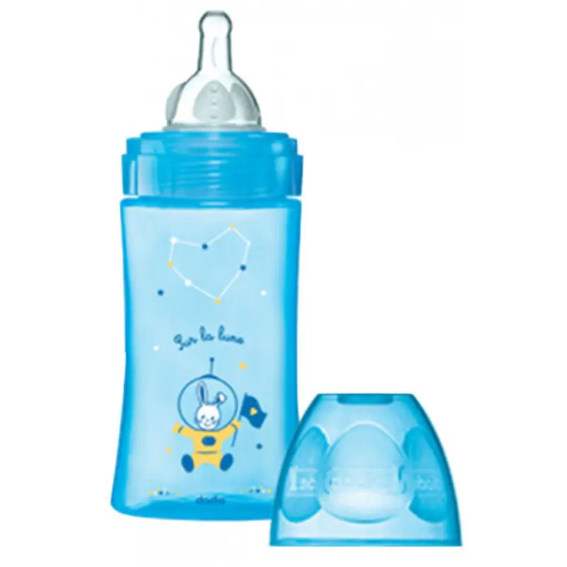 Biberon d'initiation Dodi Astronaut Blue 270 ml (0-6 mois) - Image 1