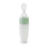 Biberon Distributeur avec Cuillère en Silicone Souple – 90 ml - Image 1