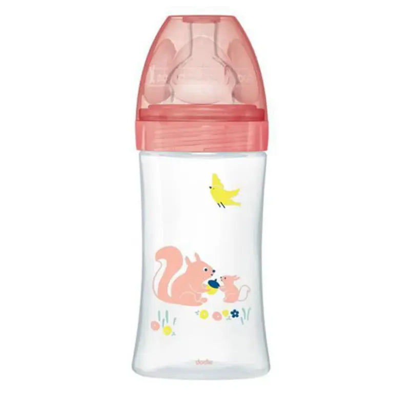 Biberon Dodie Anti-Colique Sensation+ 270ml (0-6m) - Jardin Rose - Image 1