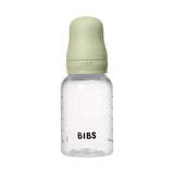 Biberon en Verre 120ml avec Tétine en Silicone Débit Lent - Sage - Image 1