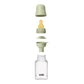 Biberon en Verre 120ml avec Tétine en Silicone Débit Lent - Sage - Image 3