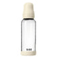 Biberon en Verre 240ml avec Tétine en Latex Débit Moyen - Ivory - Image 1