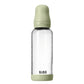 Biberon en Verre 240ml avec Tétine en Latex Débit Moyen - Sage - Image 1