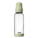 Biberon en Verre 240ml avec Tétine en Latex Débit Moyen - Sage - Image 1